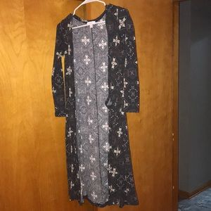 LulaRoe Sarah long sleeve cardigan
